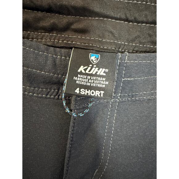 Kuhl Women's Klash Nylon Hiking Outdoor Pants Sz 4 Shorts Gotham Blue - Picture 10 of 16